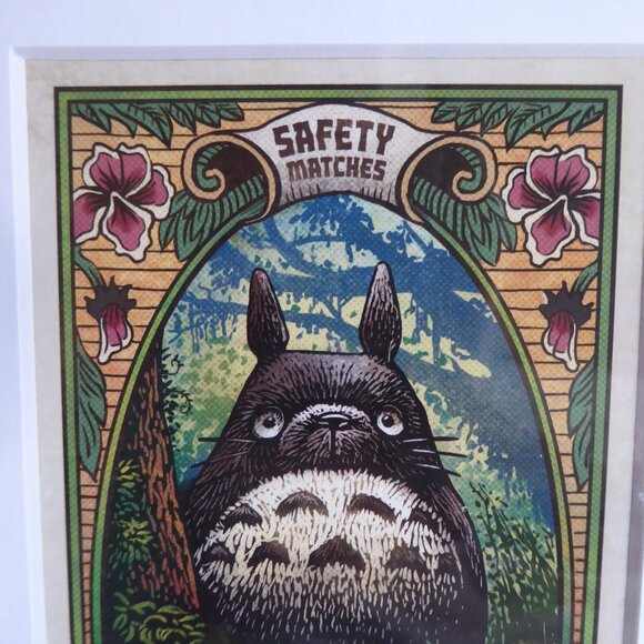 NEW MY NEIGHBOR TOTORO STUDIO GHIBLI ART PRINT BY CHET PHILLIPS (SIGNED) - Picture 4 of 8
